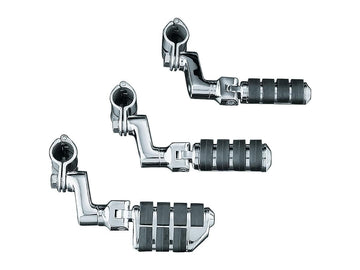 Harley Davidson-Big ISO snelweg voetsteun met offset & 1-1/4 "magnum