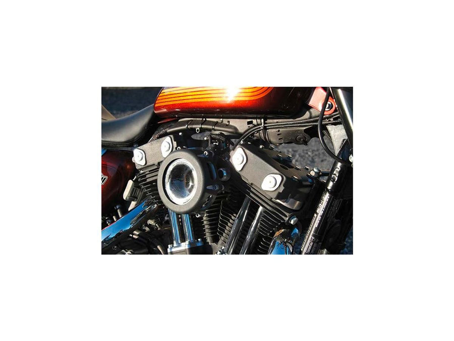 Harley Davidson Sportster [2004-2020]-WTF XR Rocker Box Cover Black Satin