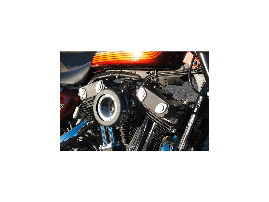 Harley Davidson Sportster [2004-2020]-WTF XR Rocker Box Cover Black Satin