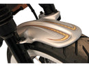 Harley Davidson XL1200X [2010-2015]-front wheel protection sheet "Old School" ready to paint-4