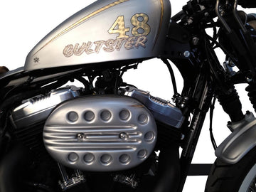 Harley Davidson Sportster [2004-2020] – Geschlitzter Luftfilterdeckel zum Lackieren