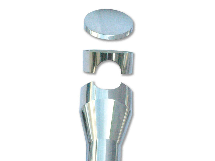Harley Davidson Up [1974-1974]-Big Bone 75 Risers polished 1 1/4 "