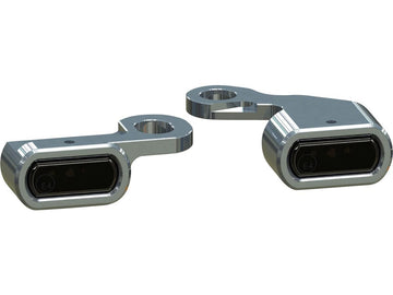 Harley Davidson Softail [1996-2014]-stripes Led turn signal aluminum polished light