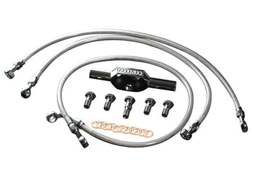 Harley Davidson FXSTBI [2006-2006] – High-End Bremsleitungssatz, Zwei-Leitungs-Set