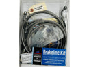 Harley Davidson - Front Brake Line Kit Dot +6 "-3
