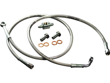 Harley Davidson FLHR [2008-2008] – OEM Style Bremsleitungssatz aus Edelstahl