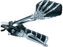 Harley Davidson Sportster [2004-2020] – Skeletthand Spiegel Chromschaft-1