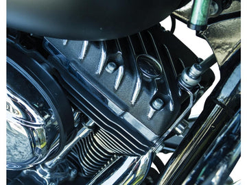 Harley Davidson Sportster [2004-2020] – Ribsters Rocker Box Abdeckung Schwarz Cut - 0