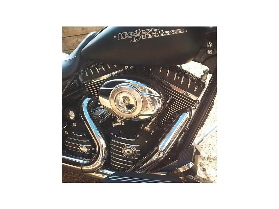 Harley Davidson Dyna [1999-2017] – Ribsters Rocker Box Abdeckung Schwarz Cut