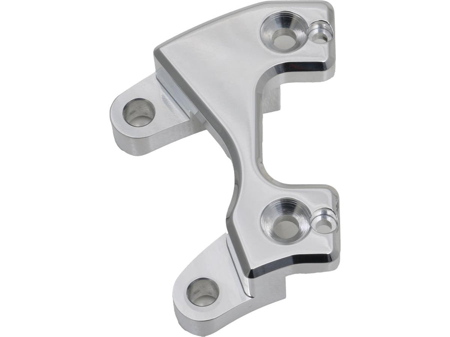 Harley Davidson - Good Guys fork brake caliper adapter aluminum polished 11.5 "left