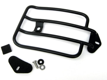 Harley Davidson Sportster [2004-2020] – 6" Solo Gepäckträger Schwarz Satin