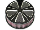 Harley Davidson – Hornet Hi-Flow Luftfilter Chrom-3