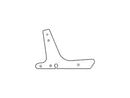 Harley Davidson Sportster [2004-2020] – Sissy Bar Seitenplatten Chrom-1