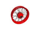 Harley Davidson FXDWG [2000-2003]-40-spoke wheels of polished stainless steel spoke-1