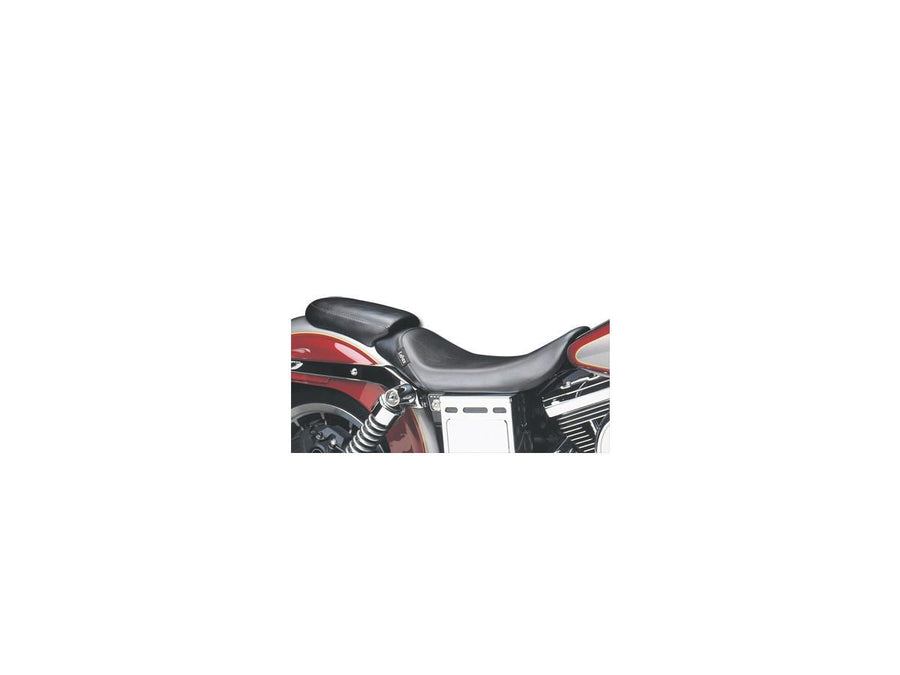 Harley Davidson Dyna [2004-2005]-Bare Bone's solo seat smooth black vinyl