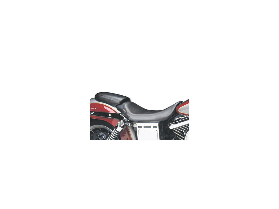 Harley Davidson Fxdwgi [2004-2005]-Bare Bones Solo Seat smooth black vinyl