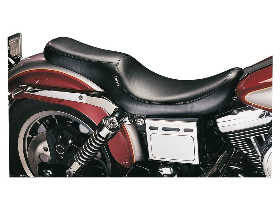 Harley Davidson Fxdi [2004-2005]-Silhouette 2 Up smooth seat black vinyl