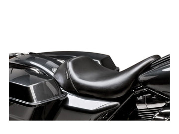 Harley Davidson Touring [2002-2007] – Bare Bones Solo Sitz Glattes Schwarzes Vinyl - 0