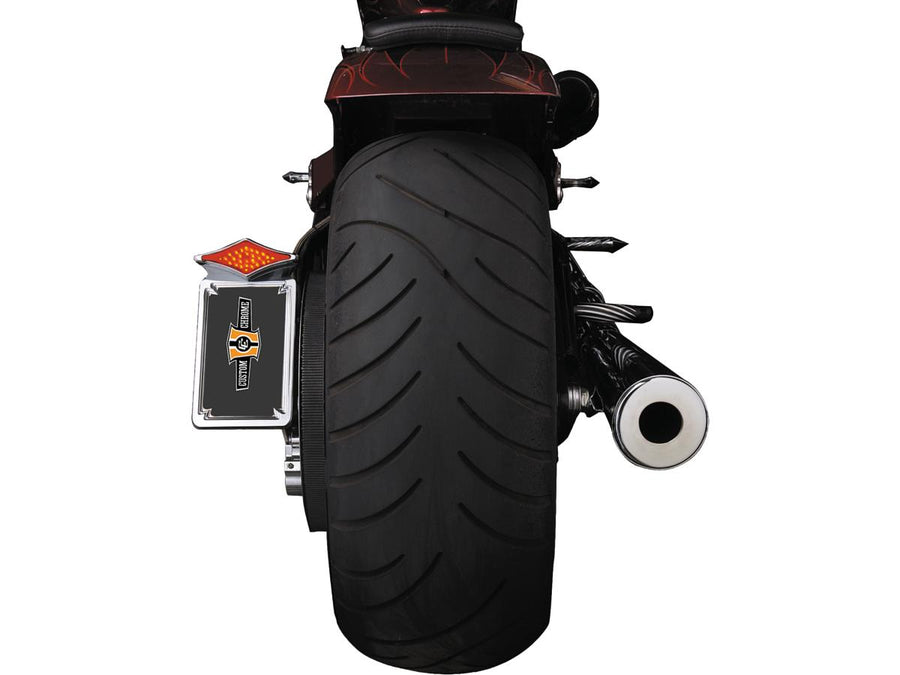 Harley Davidson Softail [1987-1999] – Vertikales Rücklicht- & Kennzeichenhalter-Set