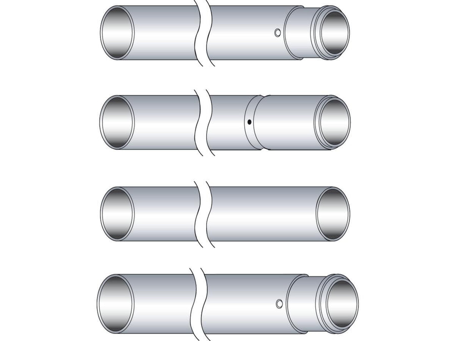Harley Davidson Softail [1984-1999] – 41mm Hartverchromte Gabelrohre FL +8"/FLST