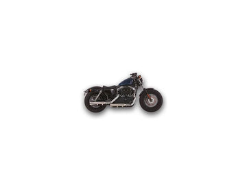 Harley Davidson Sportster [2014-2016] – Doppelrillen Slip-On Schalldämpfer poliert