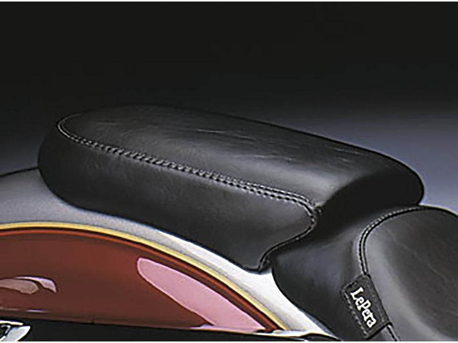 Harley Davidson Dyna [1996-2003] – Bare Bones Soziuspolster Glattes Schwarzes Vinyl