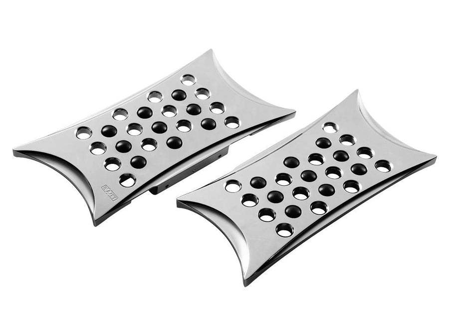 Harley Davidson Touring [1986-2025]-Battistini passenger Food boards Chrom