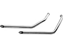 Harley Davidson Dyna [1991-2011]-Slash Cut Drag Pipes voor Dyna-modellen Chroom 1.75 "-1