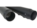 Harley Davidson Touring [1995-2016] -Megafone slip-on Silencer Black-2