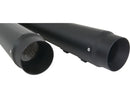 Harley Davidson Touring [1995-2016] -Megafone slip-on Silencer Black-5