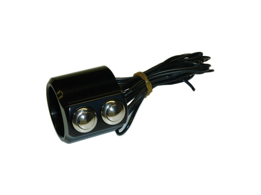 Harley Davidson - switch housing with two buttons black 1 "
