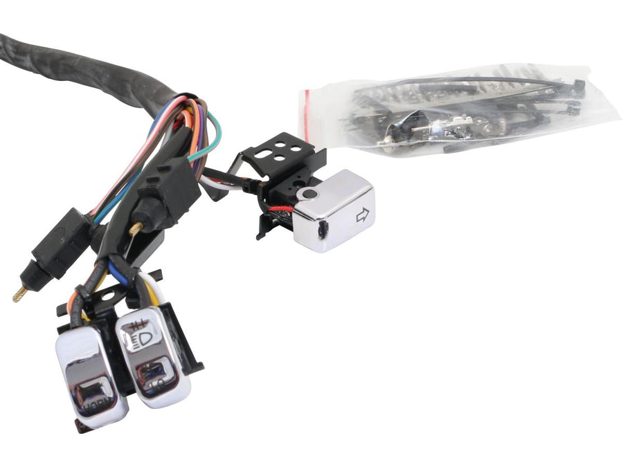 Harley Davidson Touring [1996-2013] -rillumineerde handbesturingsschakelaars kit met