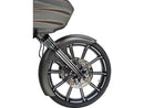 Harley Davidson Touring [1986-2013] – Tiefer Schnitt Gabelschutz Schwarz Eloxiert-5
