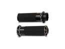 Harley Davidson Touring [2008-2024] -Snit Fusion hanteert zwart geanodiseerd 1 "-4
