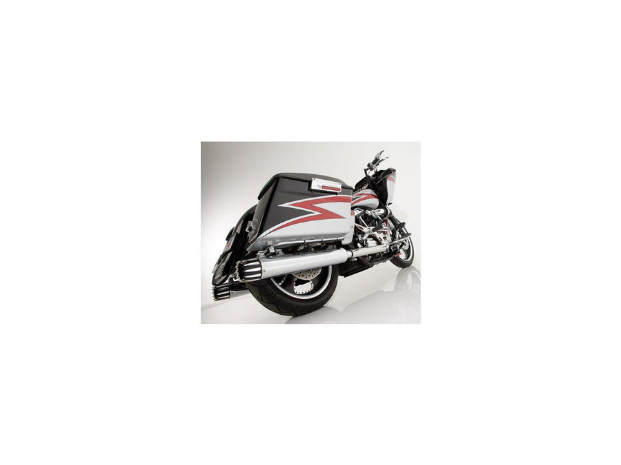 Harley Davidson - 3,5 "End Cap Jaffe Afterburner Black Black Cut 3.5"