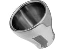 Harley Davidson – ENDCAP TRUMPET Billet Endkappen Trompete Schwarz 60 mm-3
