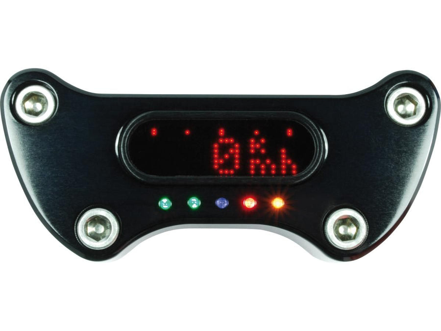 Harley Davidson – Motosign Mini Anzeige Obere Klemme Schwarz Pulverbeschichtet
