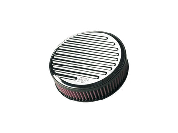 Harley Davidson Sportster [1991-2006] – Runder gerillter Luftfilter Aluminium