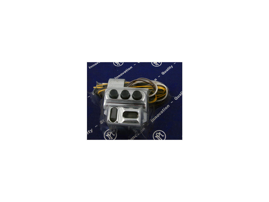 HARLEY DAVIDSON - Contour Switch Housing Samenstel Vier knoppen (2 OEM -schakelaars)
