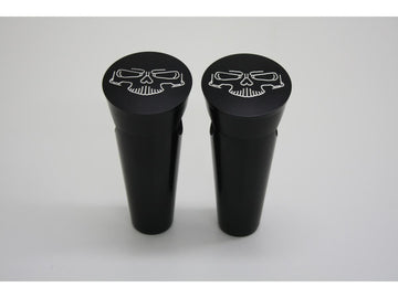 Harley Davidson – Thriller 6 Riser Schwarz Eloxiert 1"