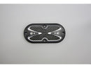 Harley Davidson Dyna [1991-2005] – Mesh Inspektionsabdeckung Schwarz-1