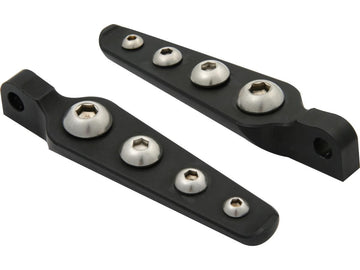Harley Davidson Sportster [1991-2020] -bolzen Patroon voetsteun CO-drivers zwart