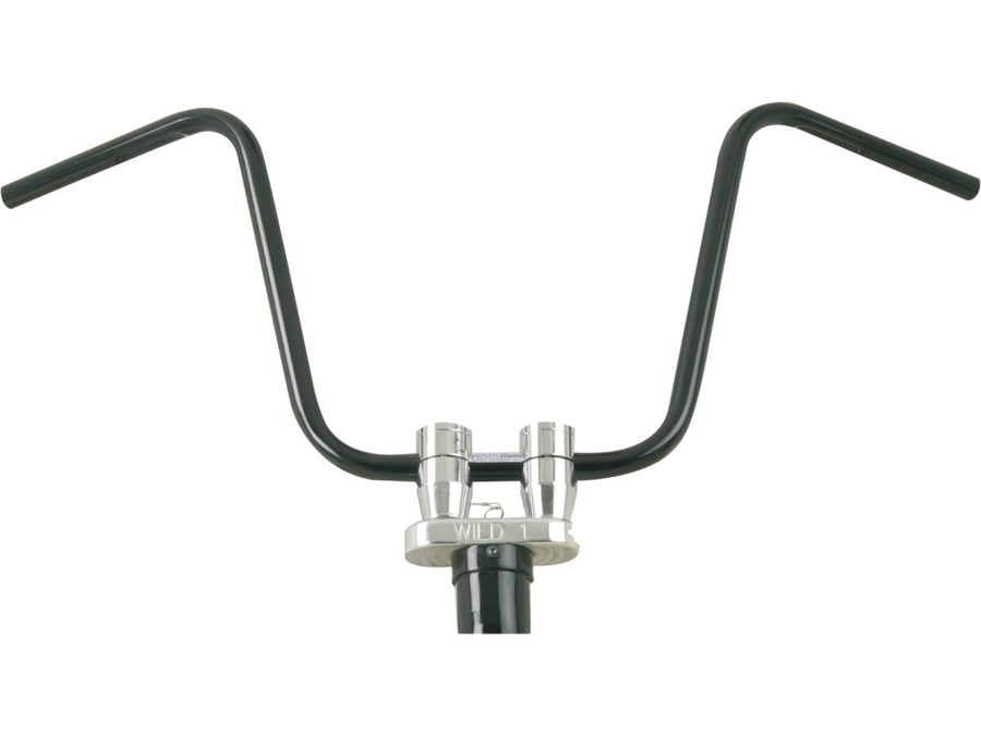 Harley Davidson – 400 Ape Hanger Lenker mit Dellen, schwarz pulverbeschichtet