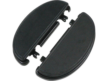 Harley Davidson Touring [1985-2025] – Halbmond Trittbretter Schwarz