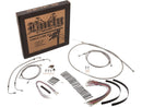 Harley Davidson Touring [2008-2013] -13 "Excavator Bar Cable Set roestvrij staal Clear-1