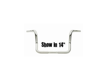 Harley Davidson Touring [1985-2023] – 11 Dresser Ape Hanger Lenker Nicht-Gedimmt
