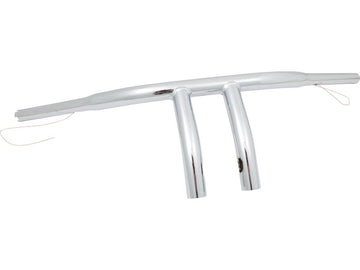 Harley Davidson Sportster [1986-2020]-8 T-bar handlebar not noticeable 4-hole chrome 1
