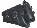 Harley Davidson Sportster [2004-2020]-Kaderpocket aan de linkerkant met brandstoffles-4