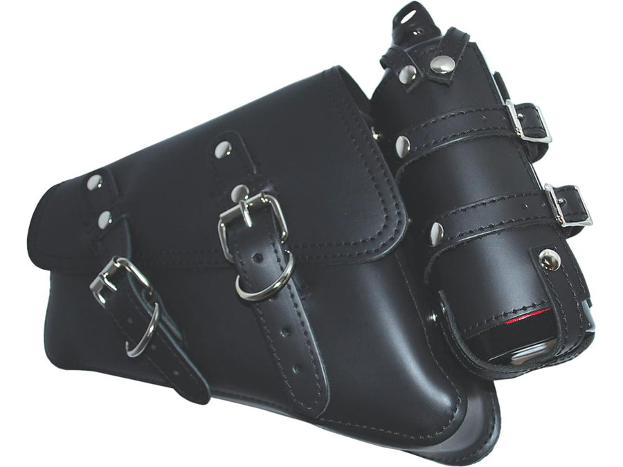 Harley Davidson Sportster [2004-2020]-Kaderpocket aan de linkerkant met brandstoffles