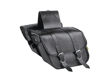 Harley Davidson gevlochten schuine hulling 's nachts zadelzakken compact